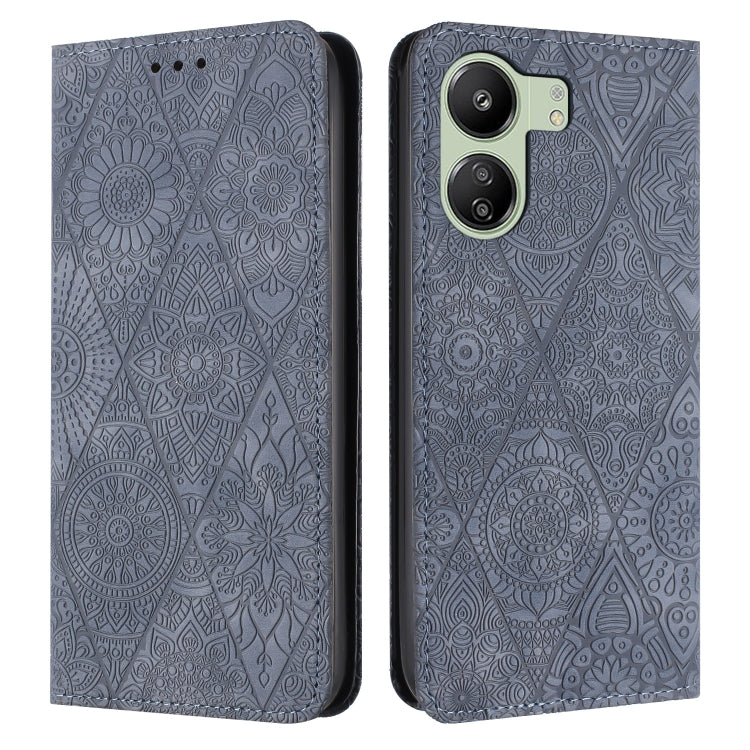 Custodia portafoglio in pelle per Xiaomi Redmi 13 4G