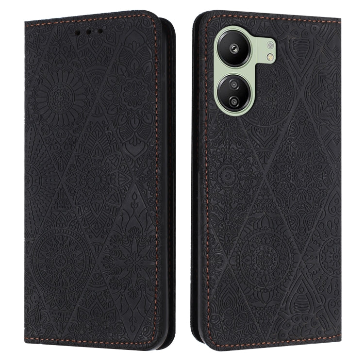 Custodia portafoglio in pelle per Xiaomi Redmi 13 4G