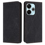 Custodia portafoglio in pelle per Xiaomi Redmi 13 4G