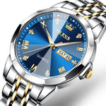Orologio al quarzo impermeabile luminoso da uomo OLEVS 9931