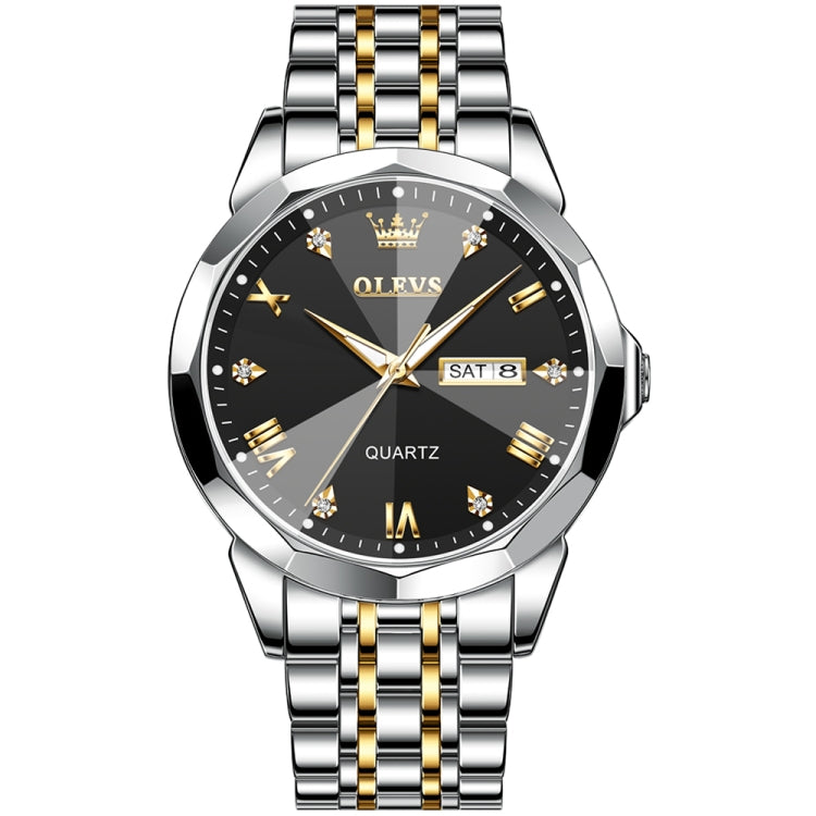 Orologio al quarzo impermeabile luminoso da uomo OLEVS 9931