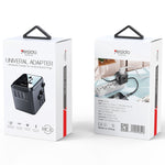 Adattatore da viaggio Yesido MC-10 3 porte USB + Type-C