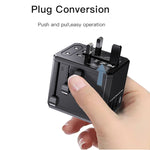 Adattatore da viaggio Yesido MC-10 3 porte USB + Type-C