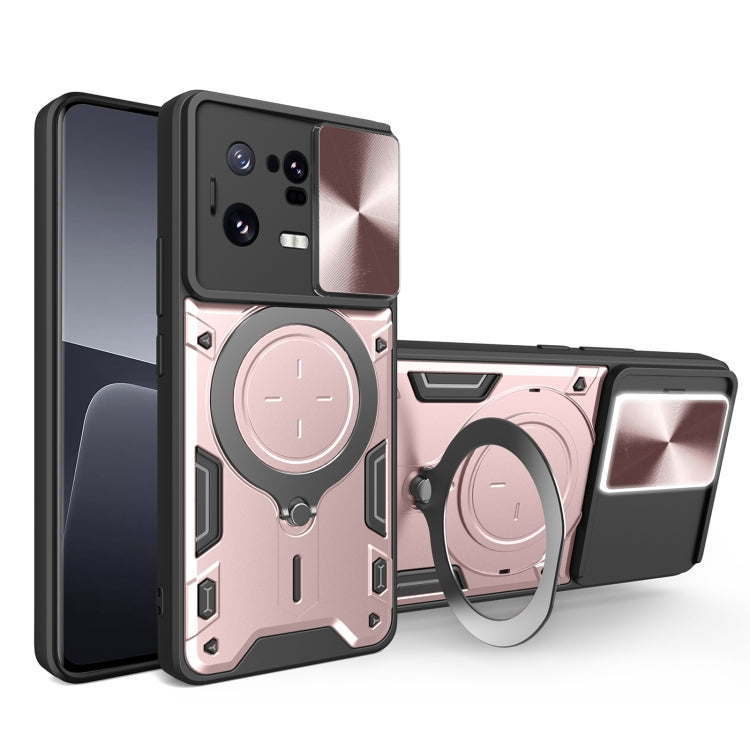 Custodia TPU con copri camera scorrevole per Xiaomi 13 Lite