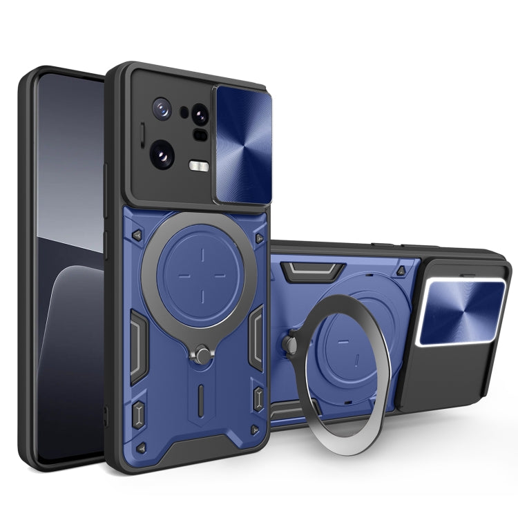 Custodia TPU con copri camera scorrevole per Xiaomi 13 Lite