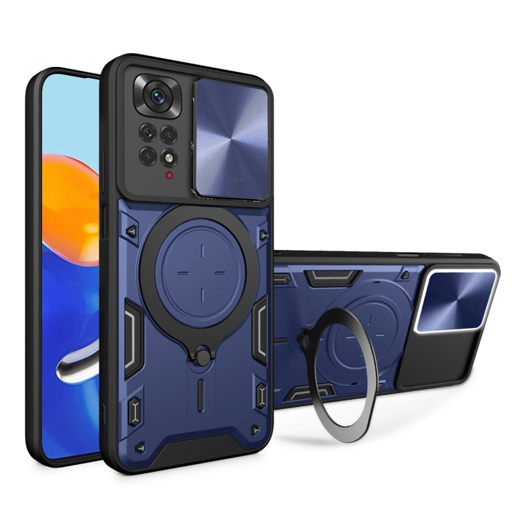 Custodia TPU con copertura scorrevole per Xiaomi Poco M4 Pro