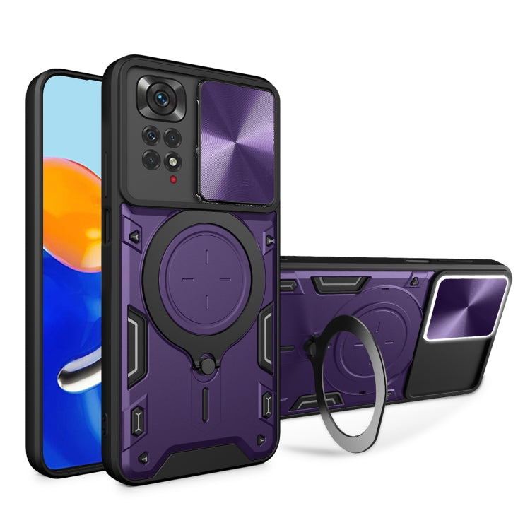 Custodia TPU con copertura scorrevole per Xiaomi Poco M4 Pro
