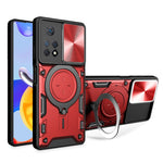 Custodia TPU con copertura scorrevole per Xiaomi Poco M4 Pro