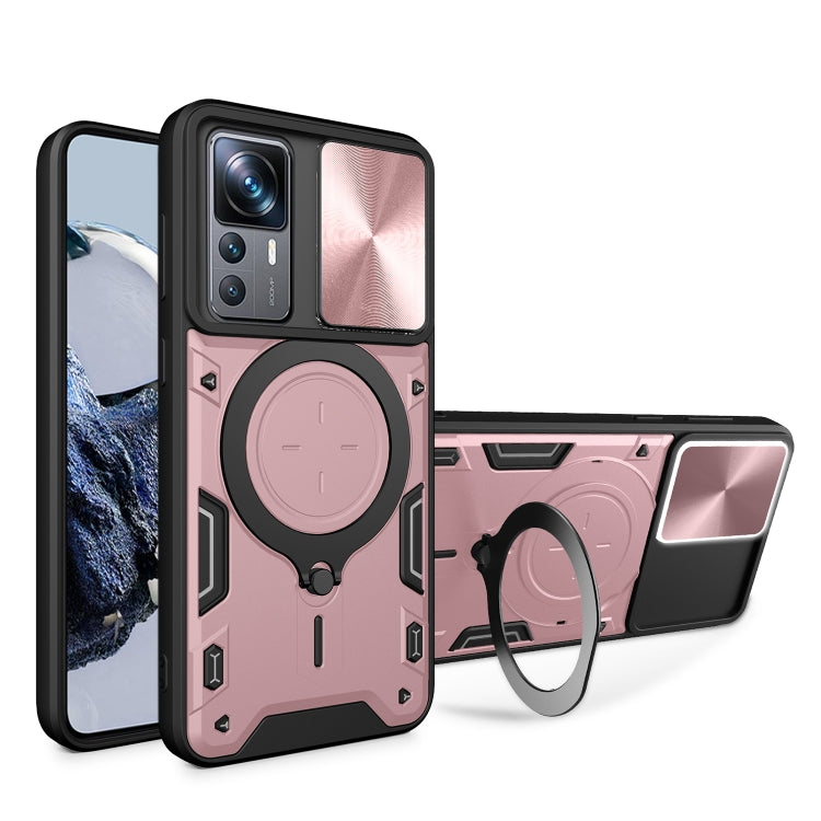 Custodia TPU con copri camera scorrevole per Xiaomi 13 Lite
