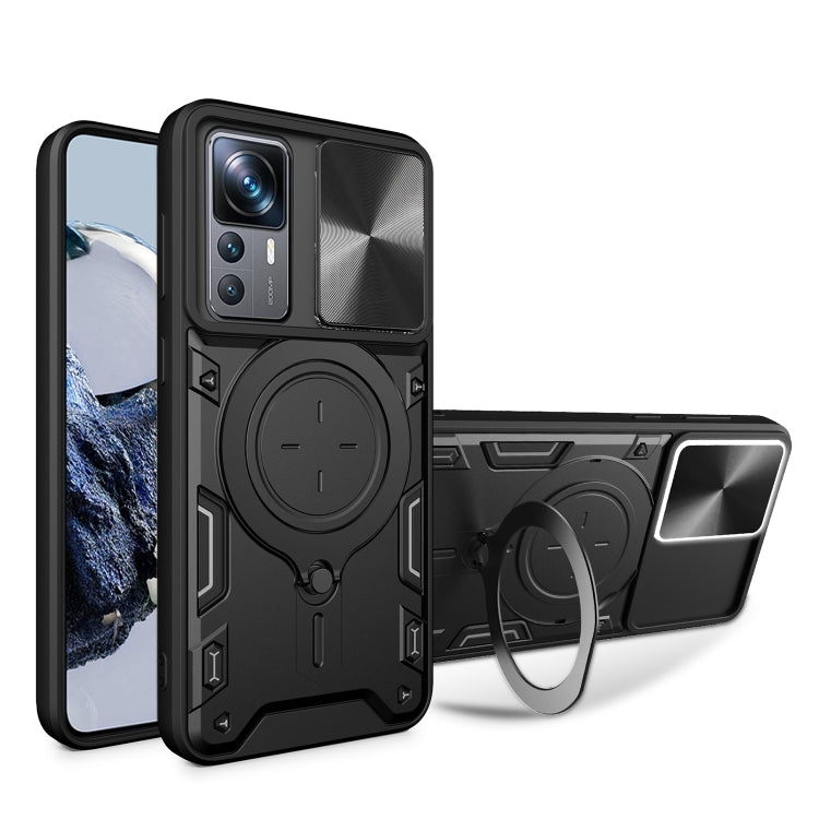 Custodia TPU con copri camera scorrevole per Xiaomi 13 Lite