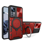 Custodia TPU con copri camera scorrevole per Xiaomi 13 Lite