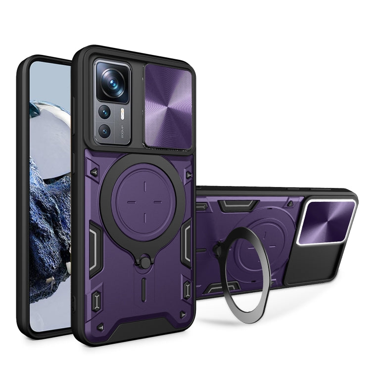 Custodia TPU con copri camera scorrevole per Xiaomi 13 Lite