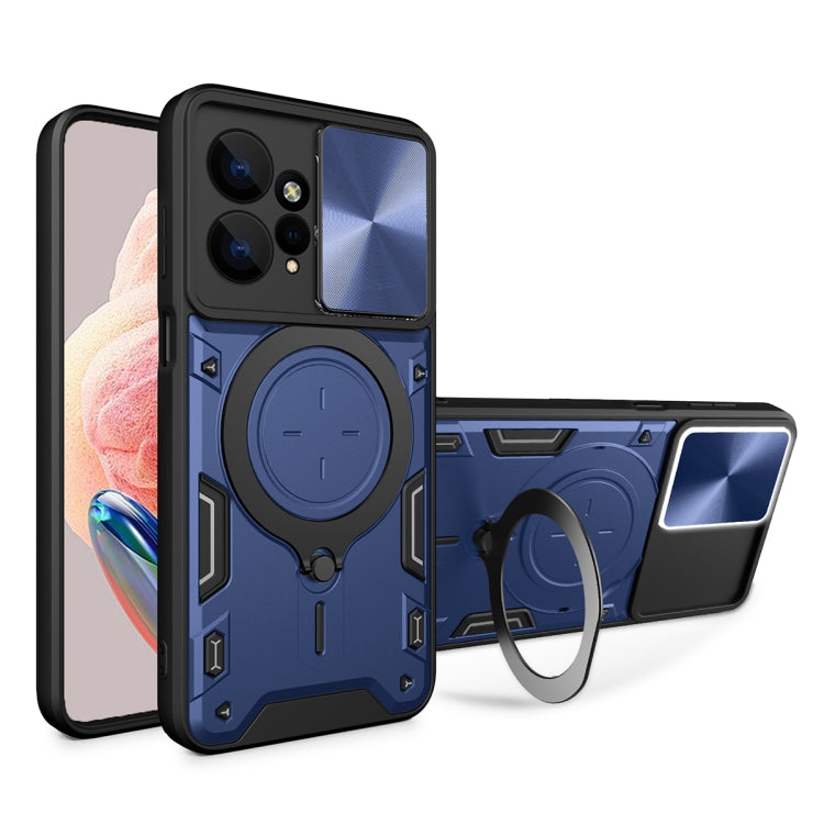 Custodia TPU con copertura scorrevole per Xiaomi Redmi Note 12S