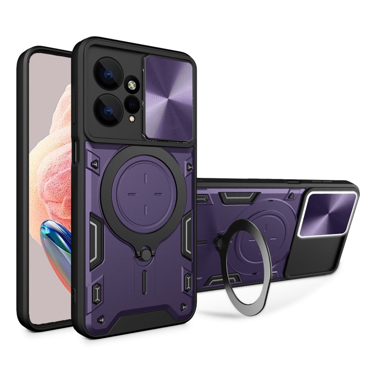 Custodia TPU con copertura scorrevole per Xiaomi Redmi Note 12S