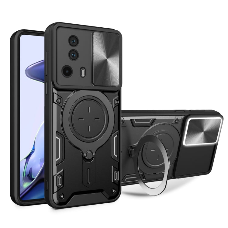 Custodia TPU con copri camera scorrevole per Xiaomi 13 Lite