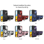 Custodia TPU con copri camera scorrevole per Xiaomi Poco M5