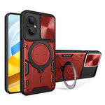 Custodia TPU con copri camera scorrevole per Xiaomi Poco M5
