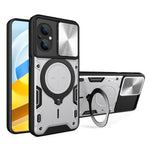 Custodia TPU con copri camera scorrevole per Xiaomi Poco M5