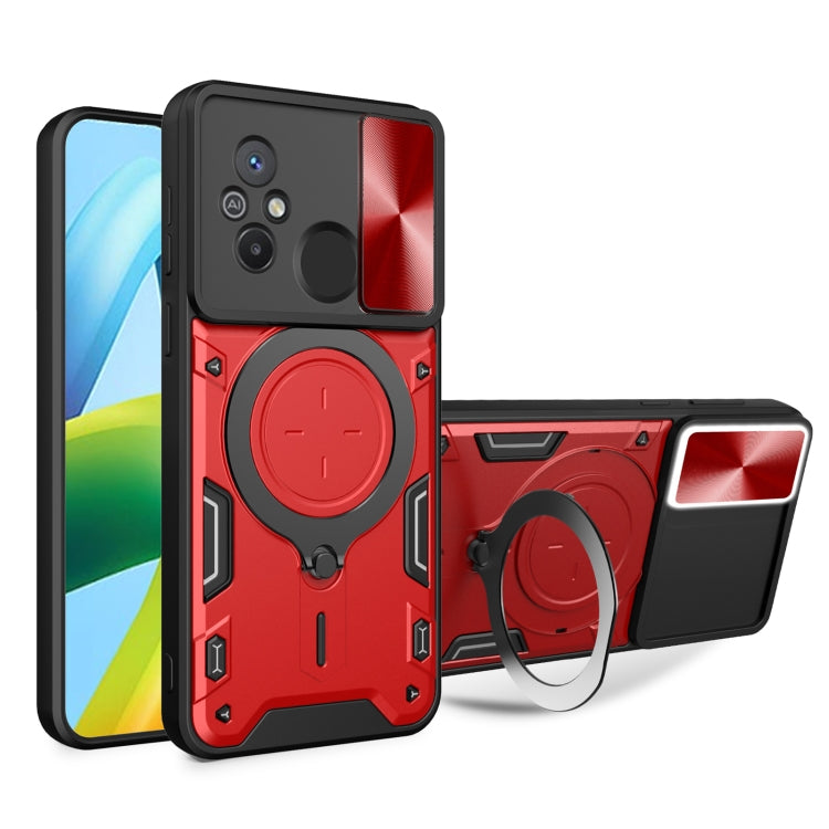 Custodia TPU con copertura scorrevole per Xiaomi Redmi Note 12S