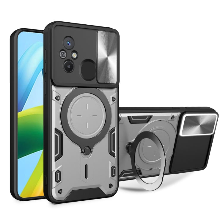 Custodia TPU con copertura scorrevole per Xiaomi Redmi Note 12S