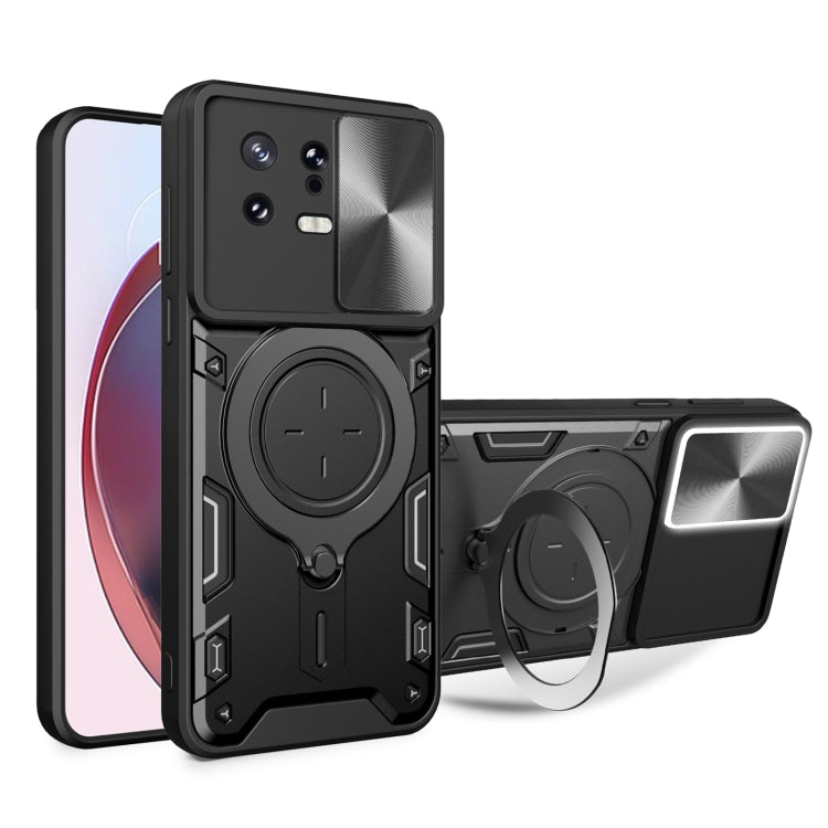 Custodia TPU con copri camera scorrevole per Xiaomi 13 Lite