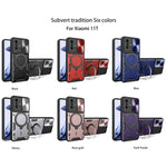 Custodia TPU con copri camera scorrevole per Xiaomi Mi 11T