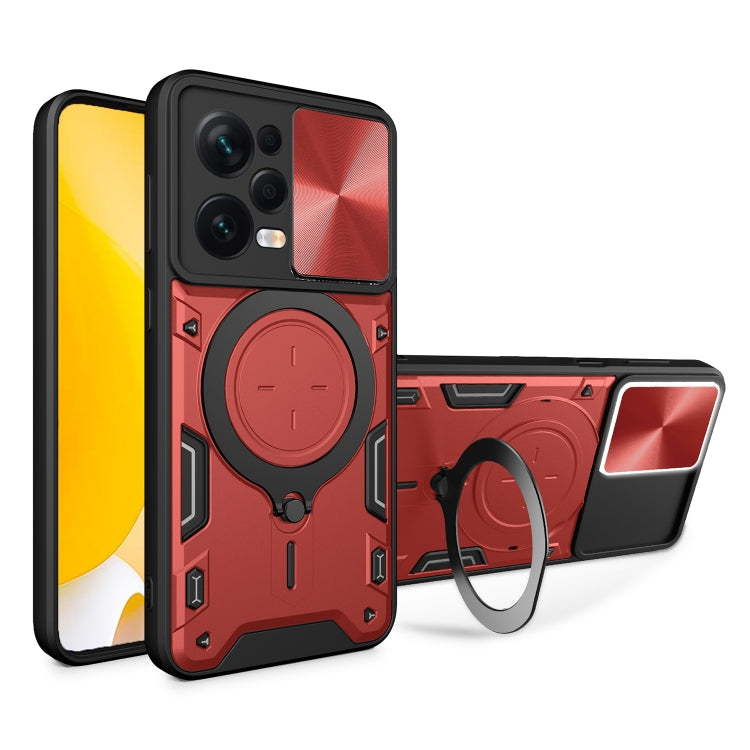 Custodia TPU con copertura scorrevole per Xiaomi Redmi Note 12S