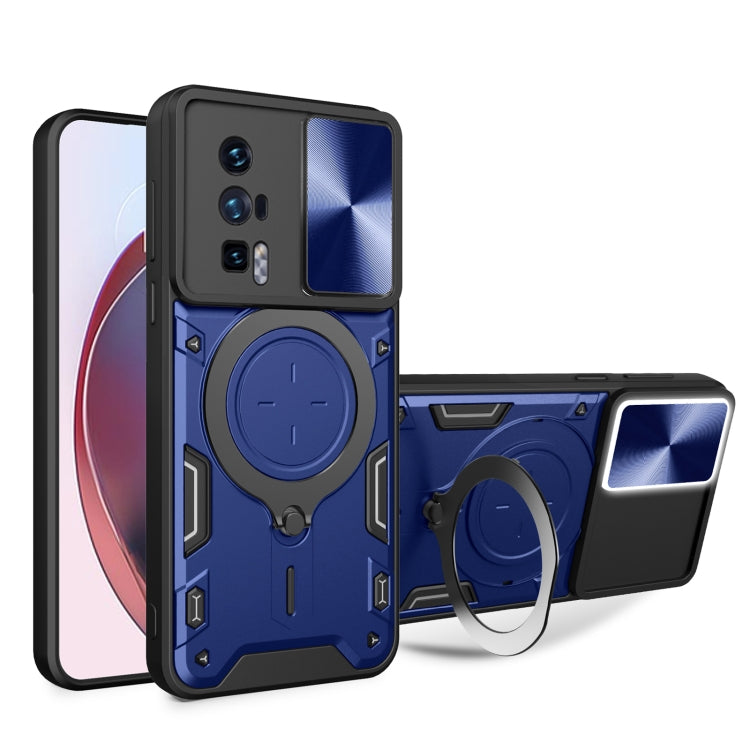 Custodia TPU con copertura scorrevole per Xiaomi Redmi Note 13 Pr