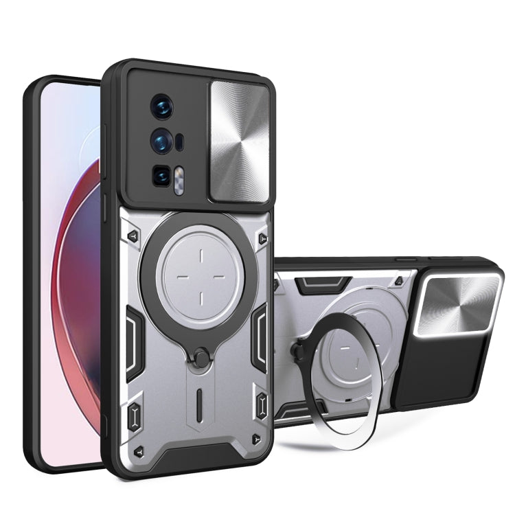 Custodia TPU con copertura scorrevole per Xiaomi Redmi Note 13 Pr