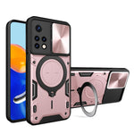 Custodia TPU con copri camera scorrevole per Xiaomi Poco M5