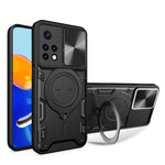 Custodia TPU con copri camera scorrevole per Xiaomi Poco M5
