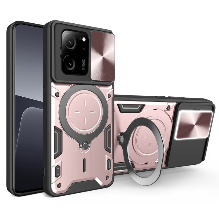 Custodia TPU con copertura scorrevole per Xiaomi Redmi Note 13 Pr