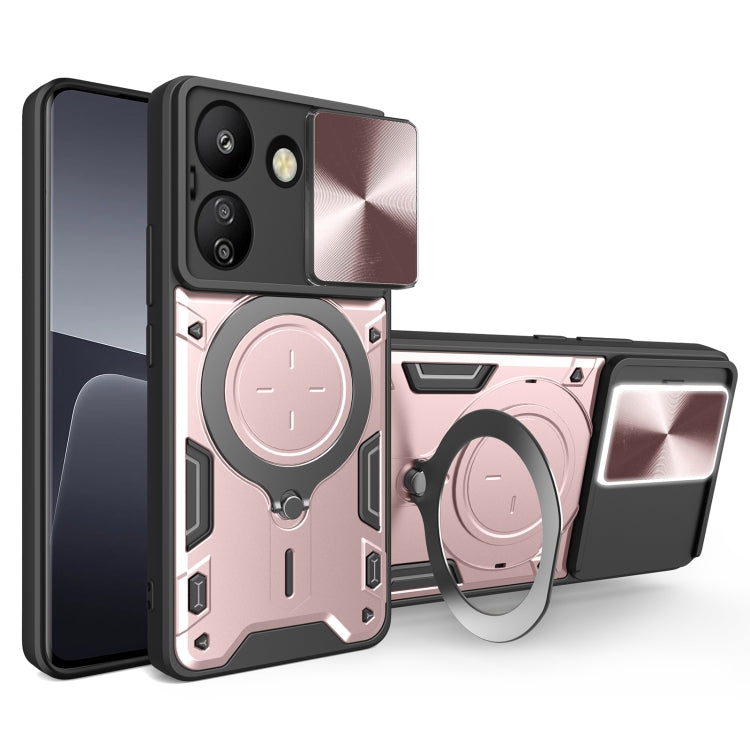 Custodia TPU con copertura scorrevole per Xiaomi Redmi A3