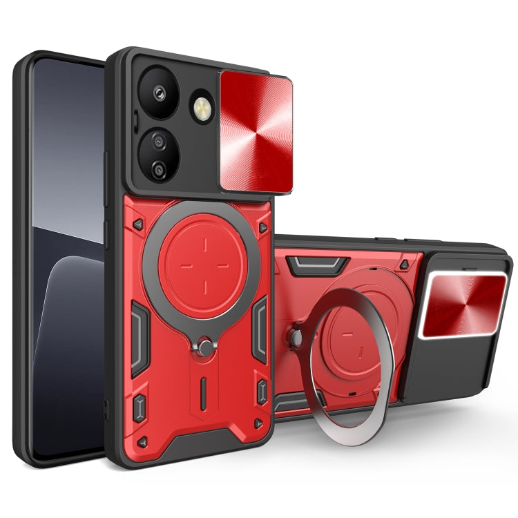 Custodia TPU con copertura scorrevole per Xiaomi Redmi A3