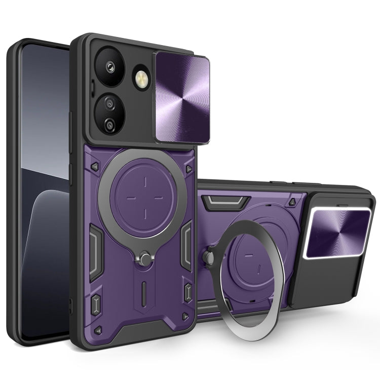 Custodia TPU con copertura scorrevole per Xiaomi Redmi A3