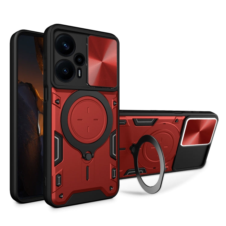 Custodia TPU con copertura scorrevole per Xiaomi Redmi Note 13 Pr