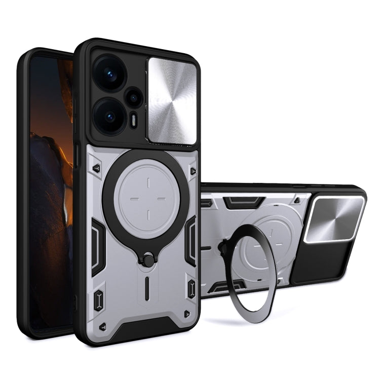 Custodia TPU con copertura scorrevole per Xiaomi Redmi Note 13 Pr