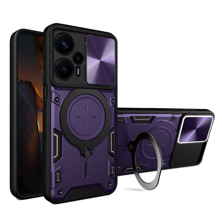 Custodia TPU con copertura scorrevole per Xiaomi Redmi Note 13 Pr