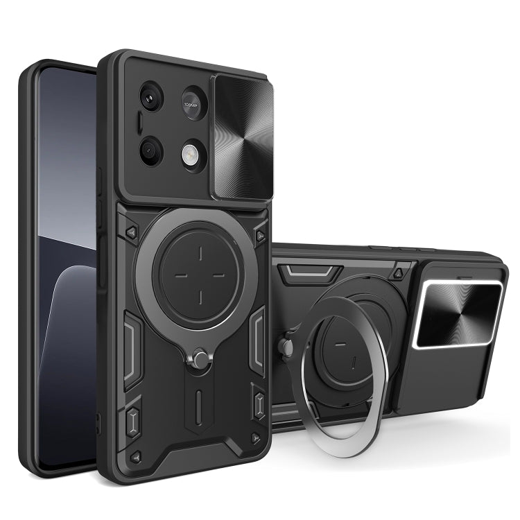 Custodia TPU con copertura scorrevole per Xiaomi Redmi A3