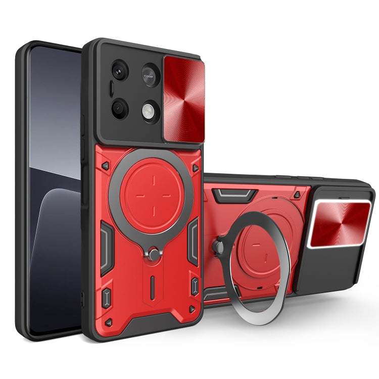 Custodia TPU con copertura scorrevole per Xiaomi Redmi A3