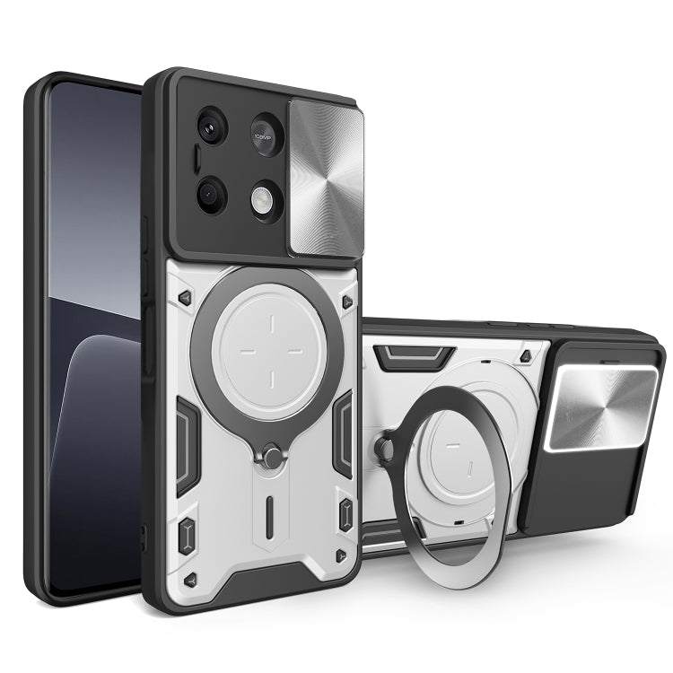 Custodia TPU con copertura scorrevole per Xiaomi Redmi A3