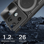 Custodia TPU con copertura scorrevole per Xiaomi Redmi Note 13 Pr