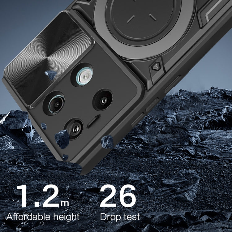 Custodia TPU con copertura scorrevole per Xiaomi Redmi Note 13 Pr