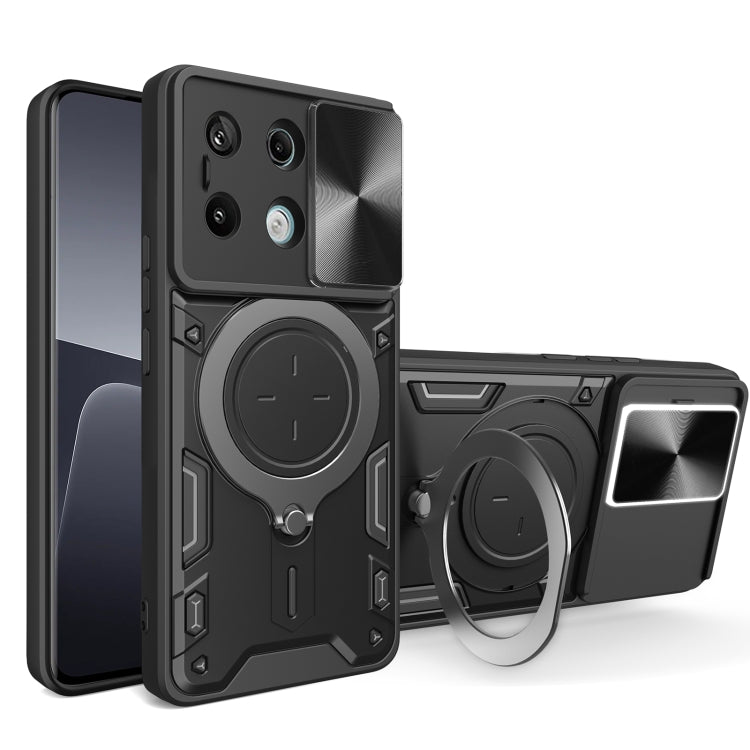 Custodia TPU con copertura scorrevole per Xiaomi Redmi Note 13 Pr