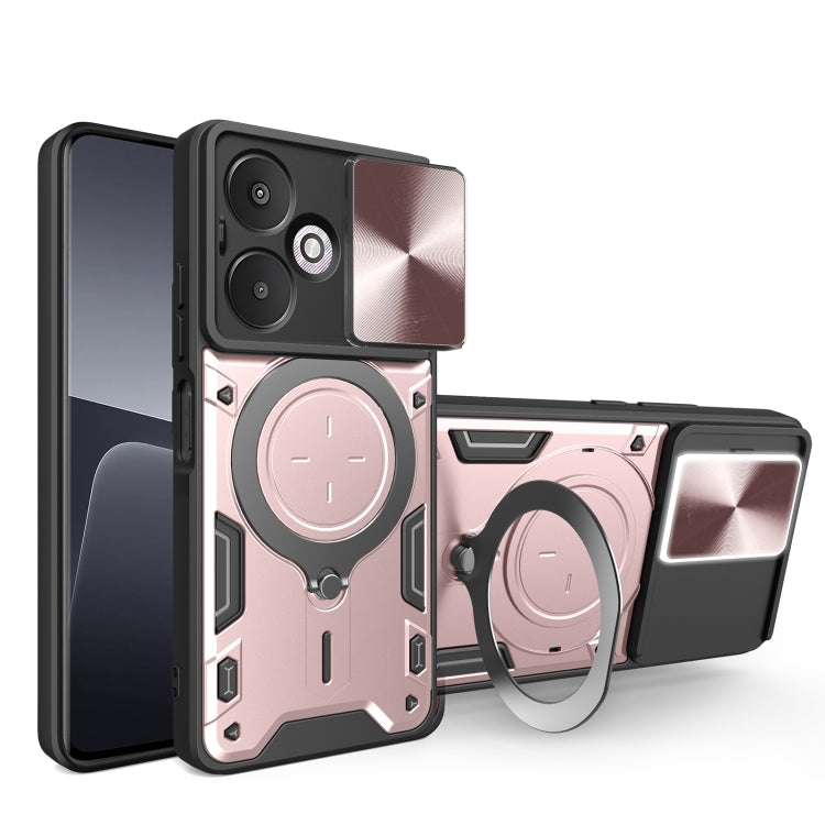 Custodia TPU con copertura scorrevole per Xiaomi Redmi A3