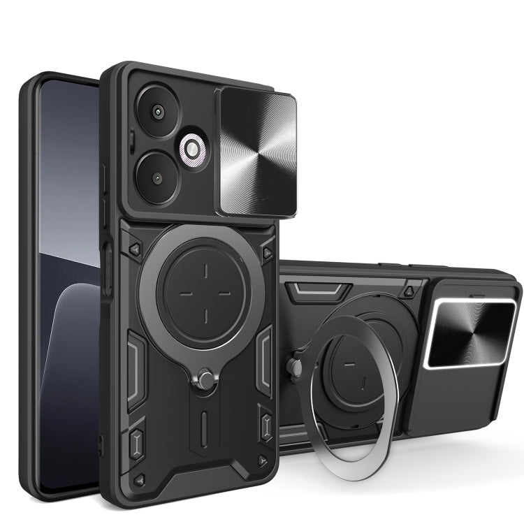 Custodia TPU con copertura scorrevole per Xiaomi Redmi A3