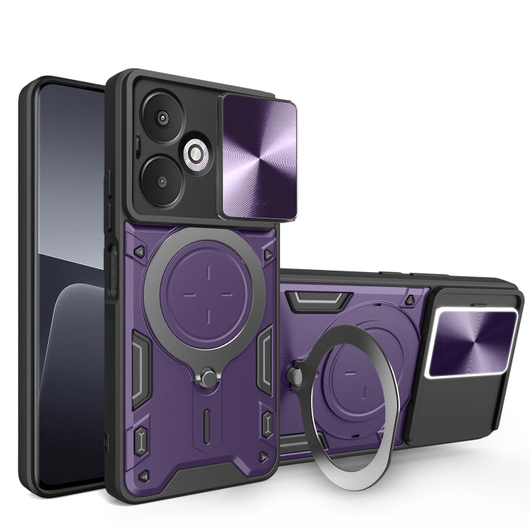 Custodia TPU con copertura scorrevole per Xiaomi Redmi A3