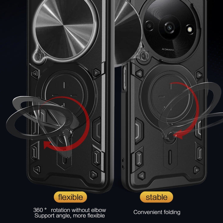 Custodia TPU con copertura scorrevole per Xiaomi Redmi A3