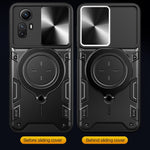 Custodia TPU con copertura scorrevole per Xiaomi Redmi Note 12S