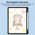 Custodia tablet in pelle con rotazione 360° per iPad